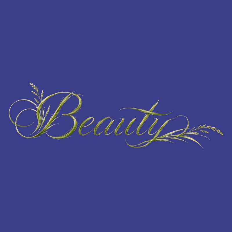 Beauté Lettres, Design de la nature