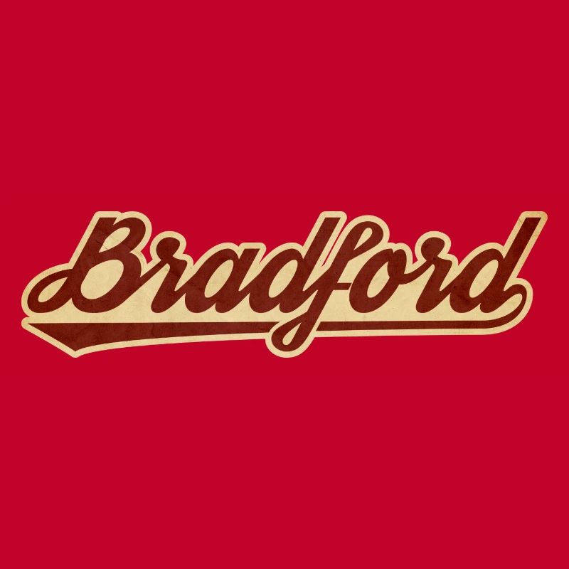 Bradford Vintage Script Logo