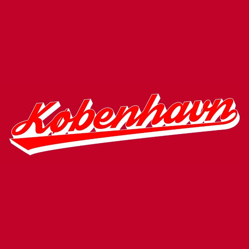 København Script Retro Logo