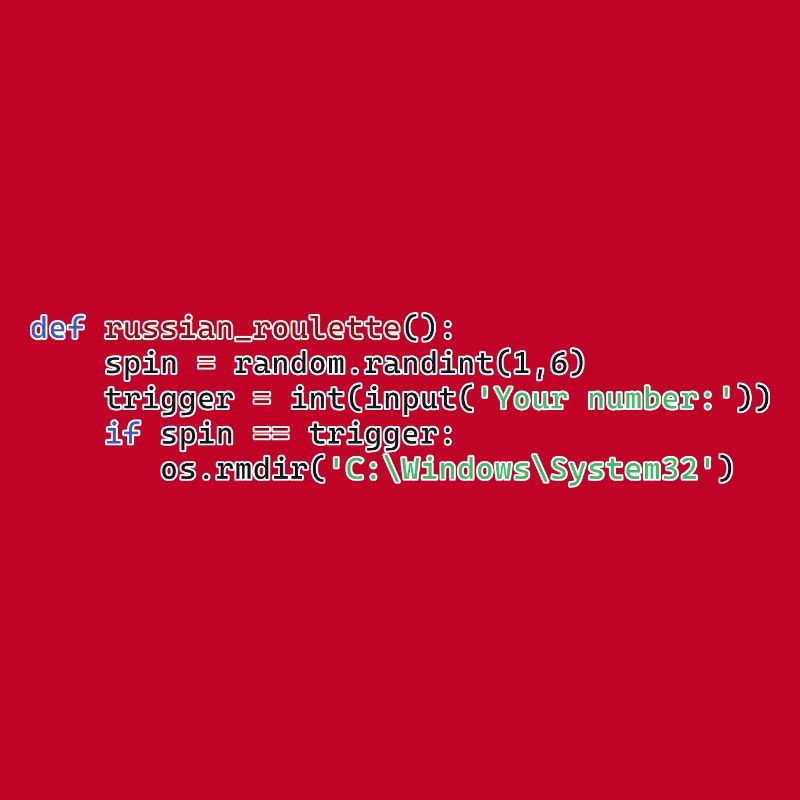 Roulette russe Python