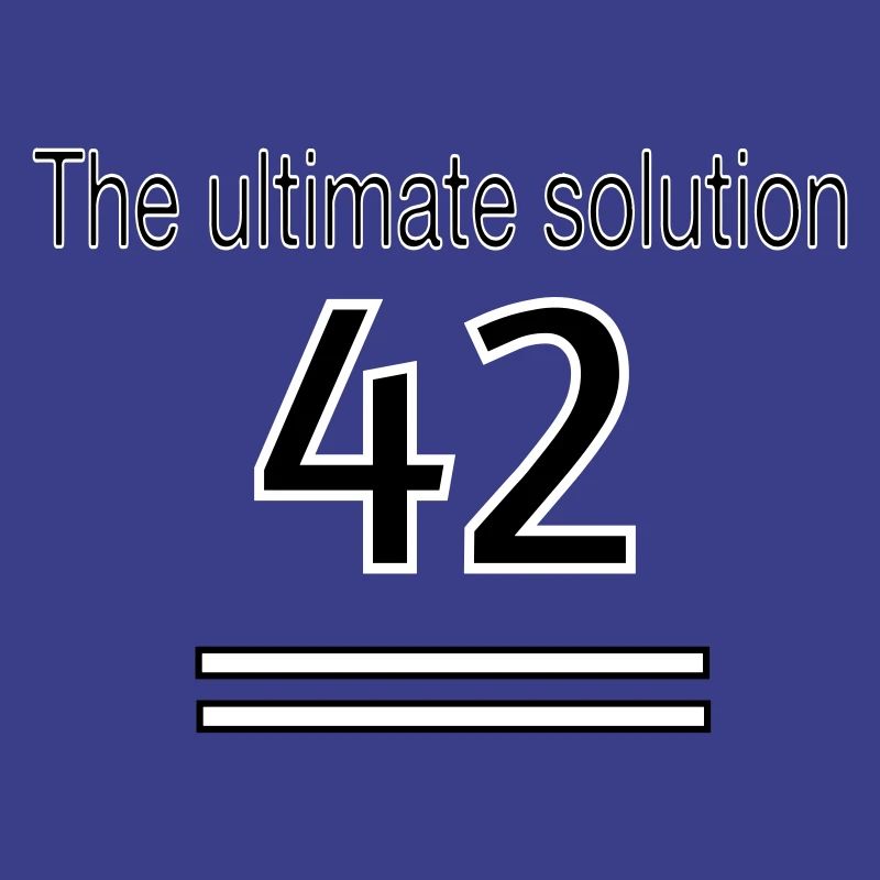 The ultimate solution