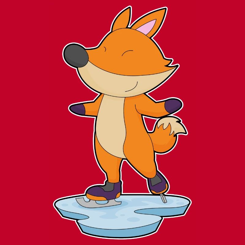 Fox patins à glace