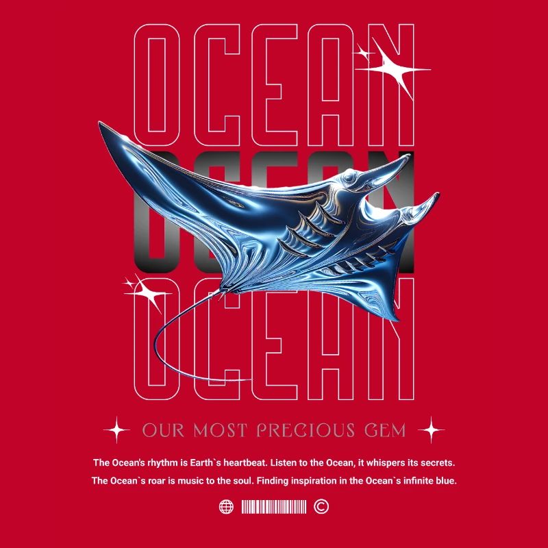 Ocean Manta Precious Treasure