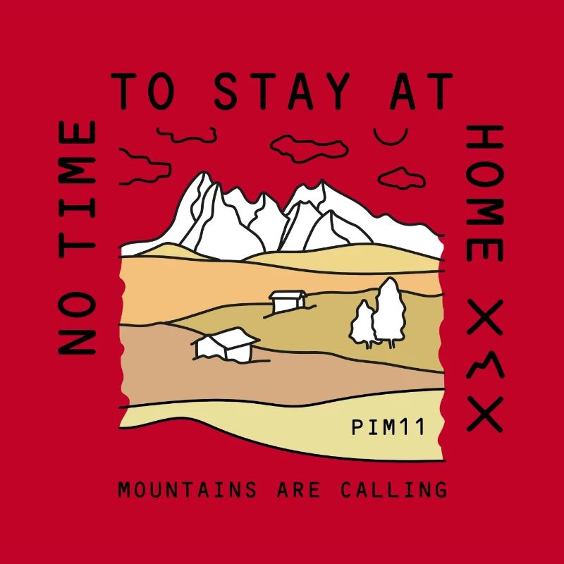 Mountains are calling (farbig)
