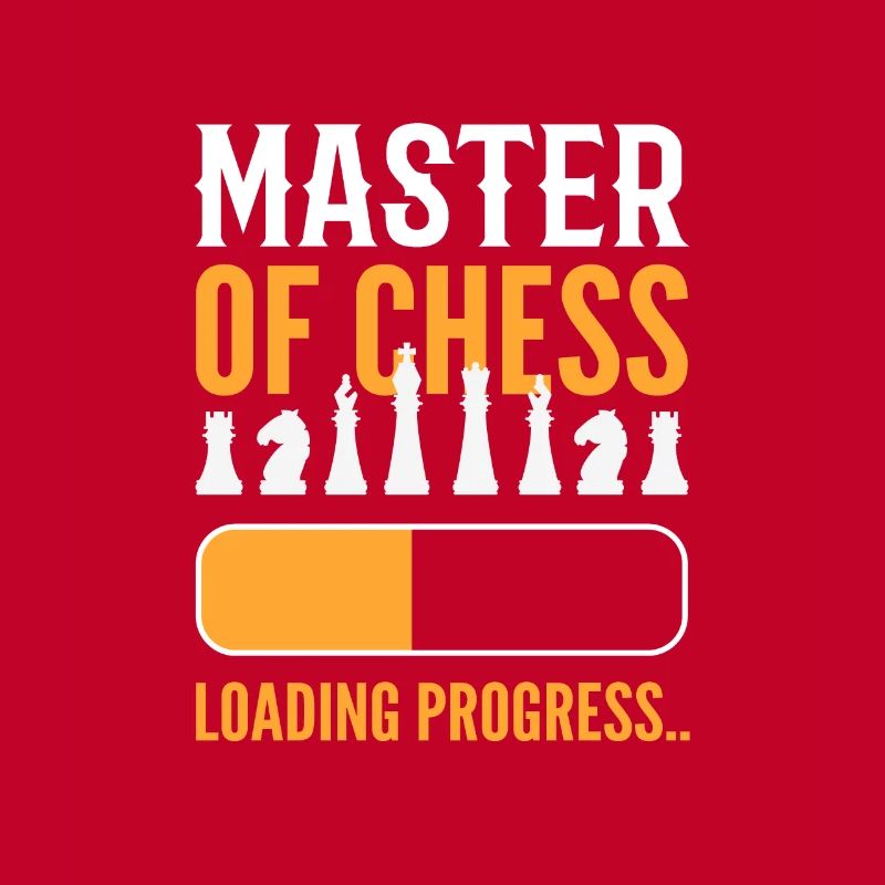 Master Of Chess Loading Progress Chess Board Game