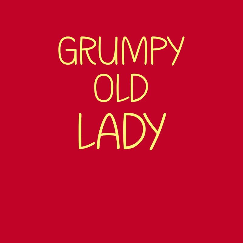 grumpy old lady