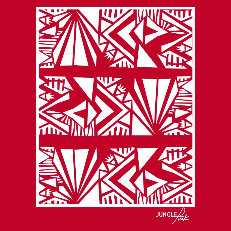 Tribal Pattern White