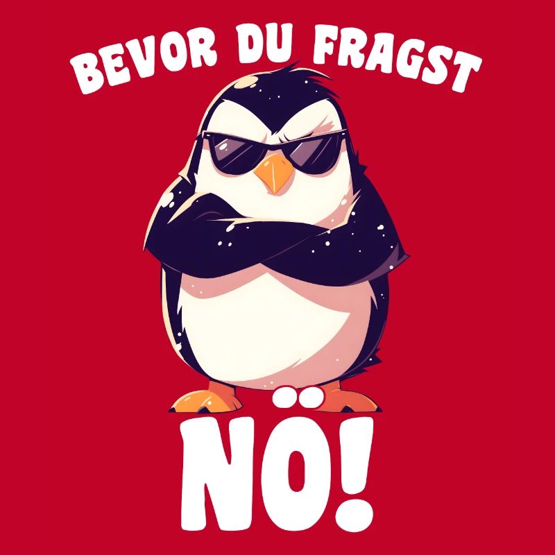 Before you ask: Nope! Comic Penguin Sarcasm