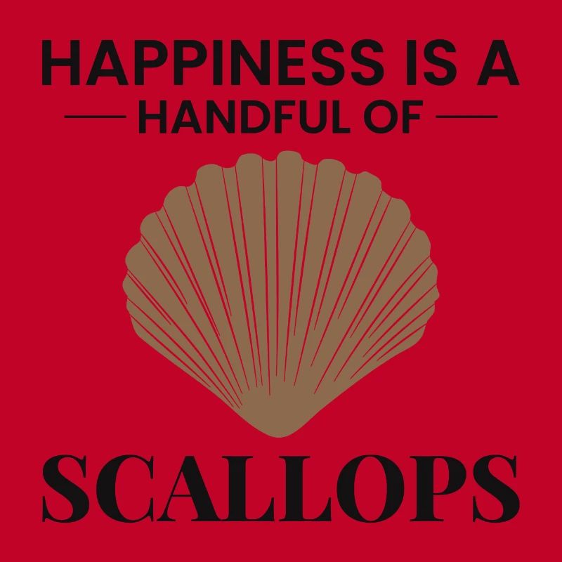 Scallop Seashells Collector Beachcomber Shellfish