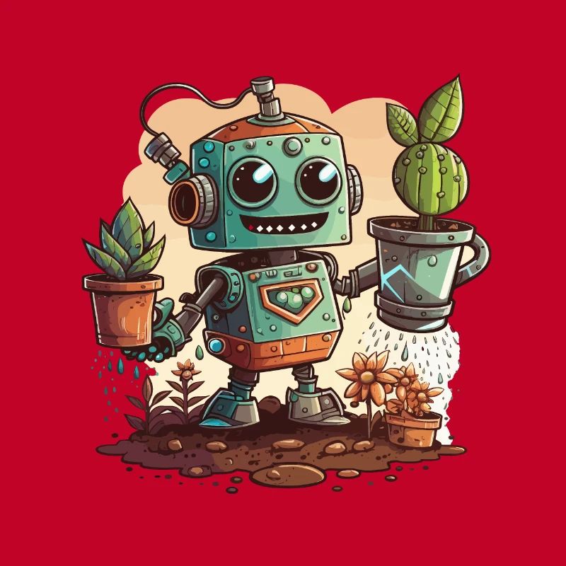 Floraison de robot