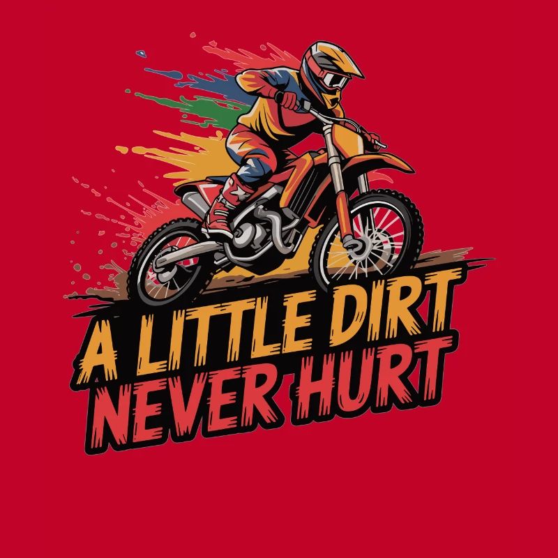 Motocross-Abenteuer beginnt Dreck gehört dazu
