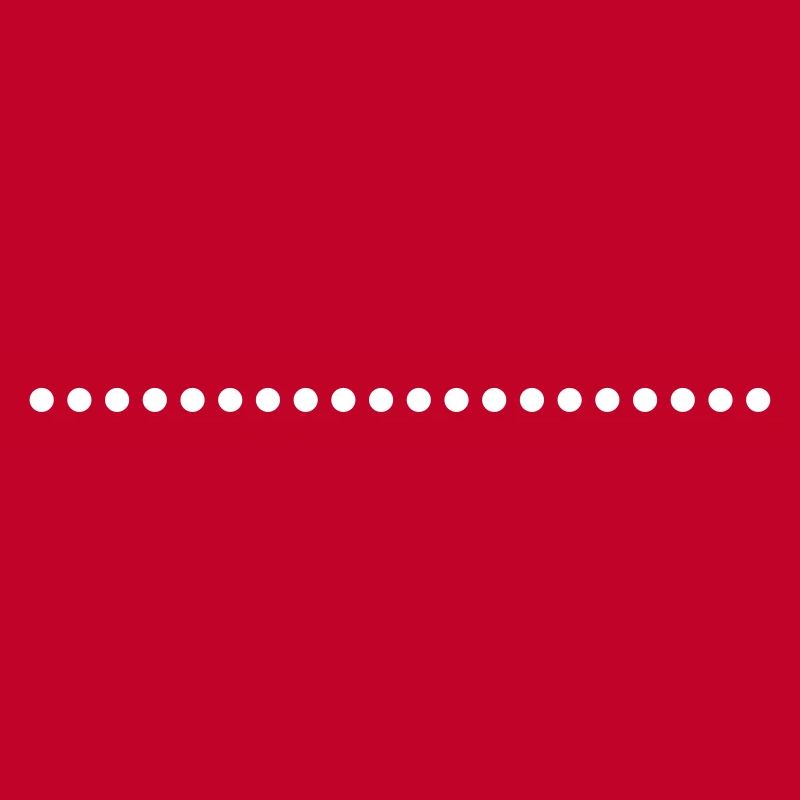 Line underscore points dotted