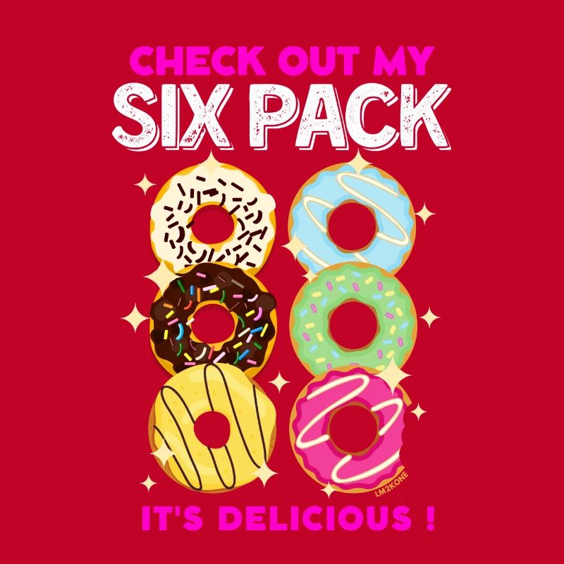Regarde mon pack de six ! - Donuts