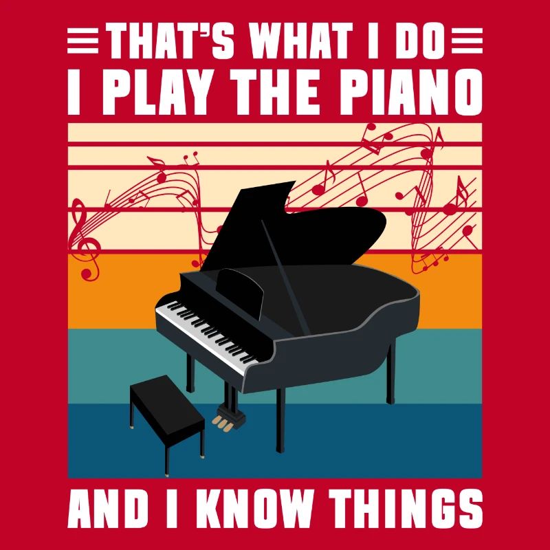 École de piano à queue de musique