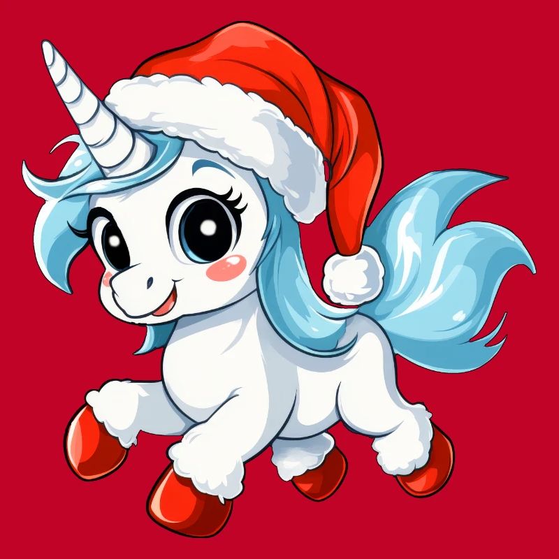 Weihnachten Einhörner