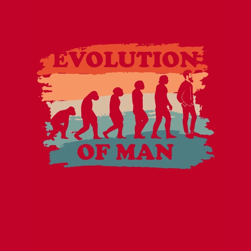 Evolution des Mannes