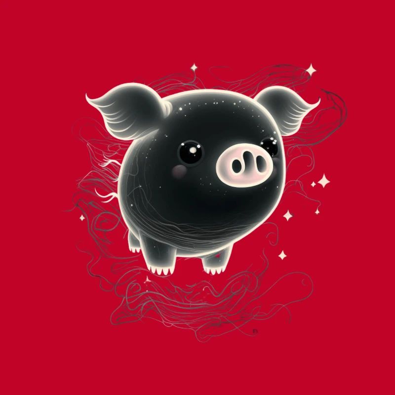 ghost pig black