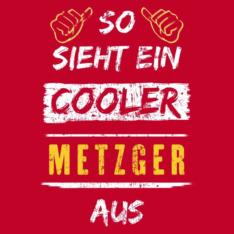 So Sieht Ein Cooler Metzger Aus Arbeitsshirt