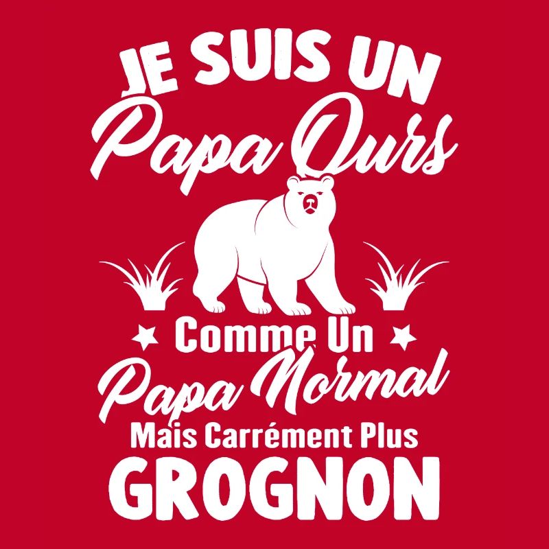Je suis un papa ours c'est comme un papa normal