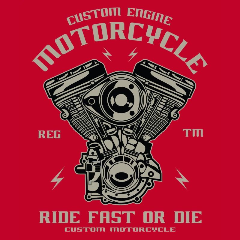 Conversion de moteur de moto Chopper Custom Engine
