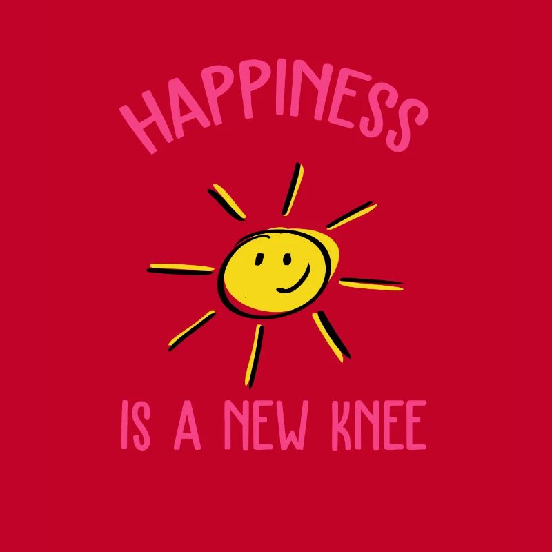 New Knee Bionic Recovery Happy