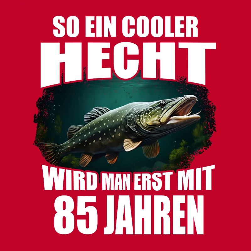 So ein cooler Hecht wird man erst mit 85