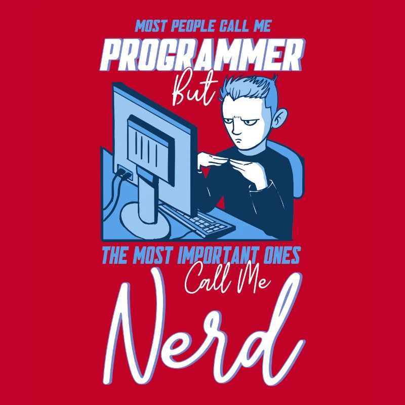 Softwareentwickler Computerfreak Programmierer