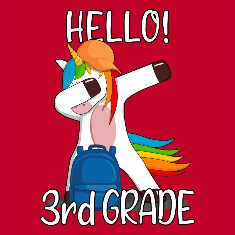 3rd grade third grader elementary school Einhorn