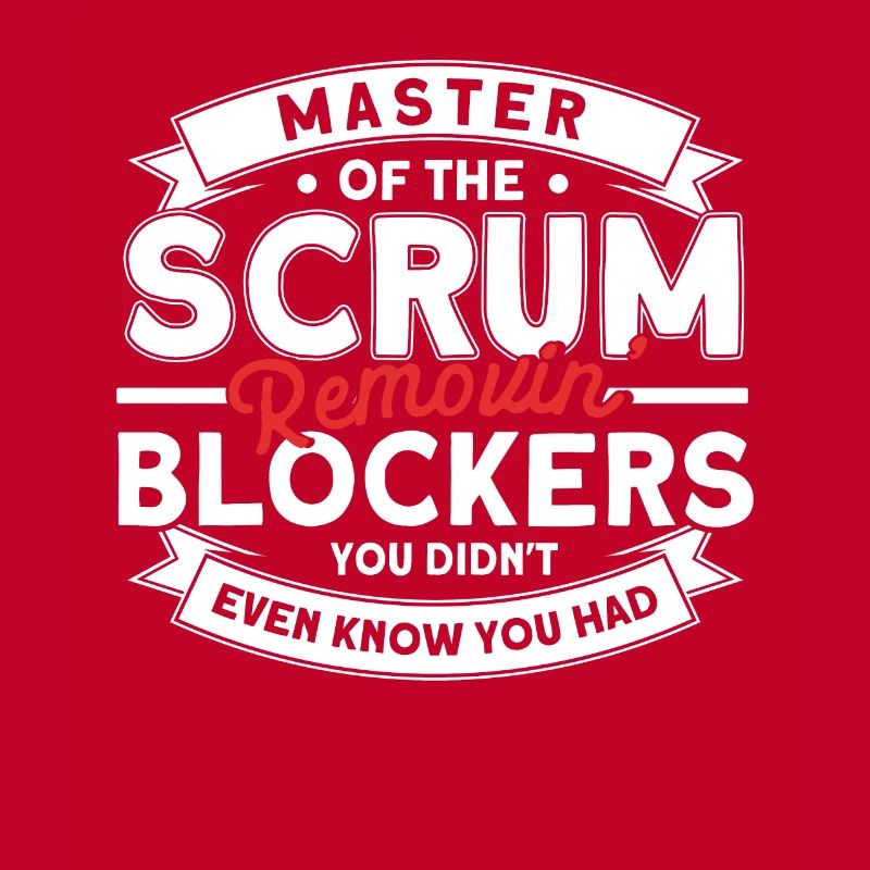 Git Developer Scrum Master Programmer Gift