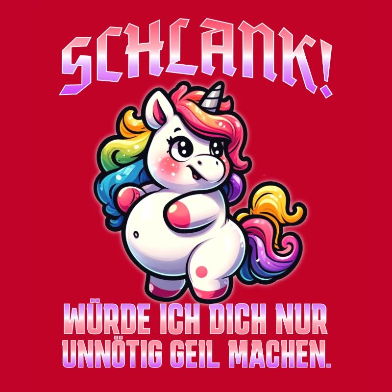 Schlank & Selbstbewusst: Ironisches Statement