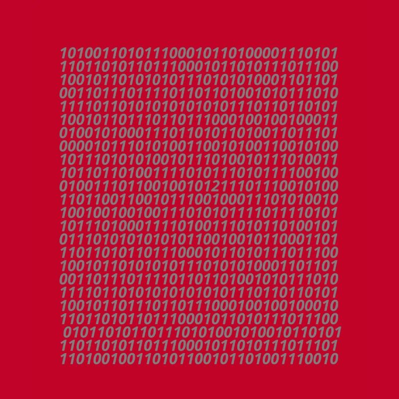 Binary code logo
