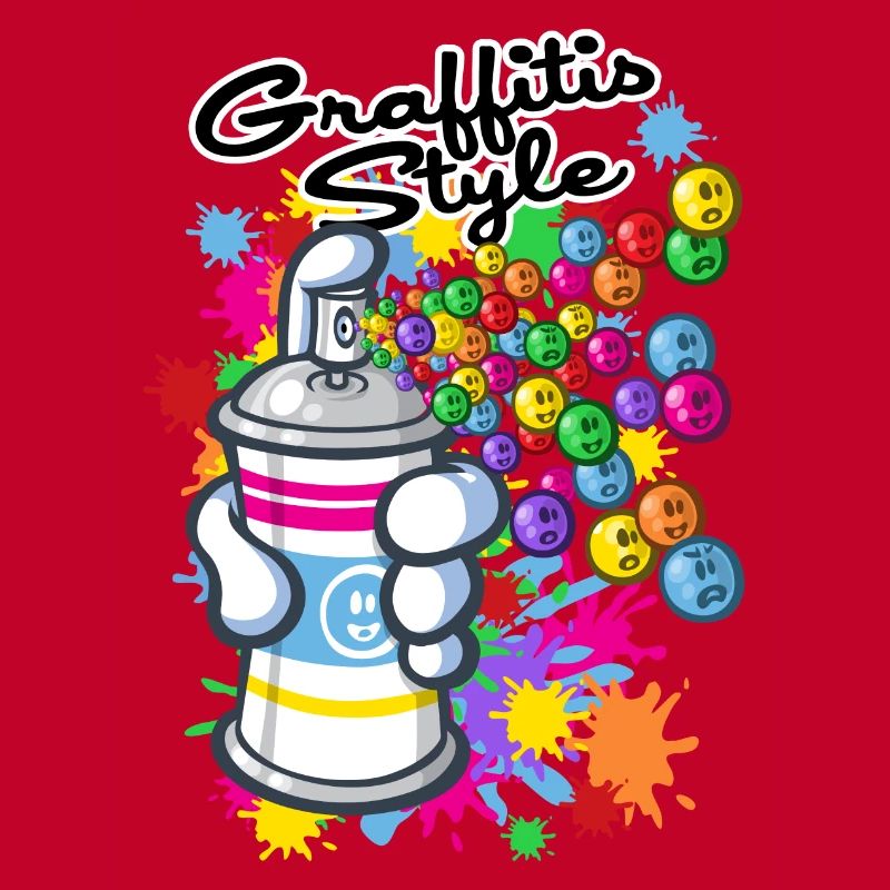 Graffiti Cartoon-Stil