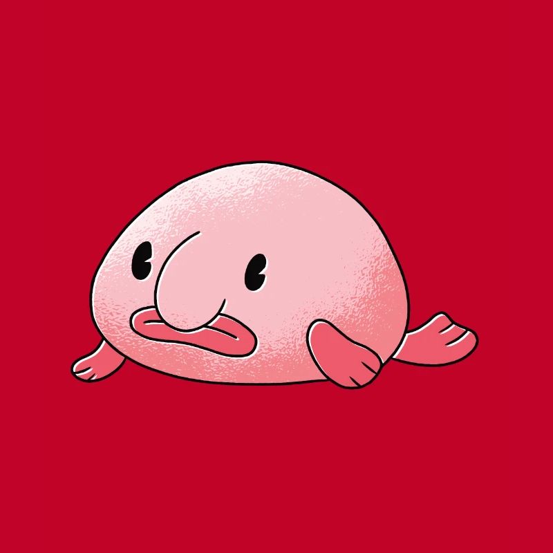 Dessin animé Blobfish