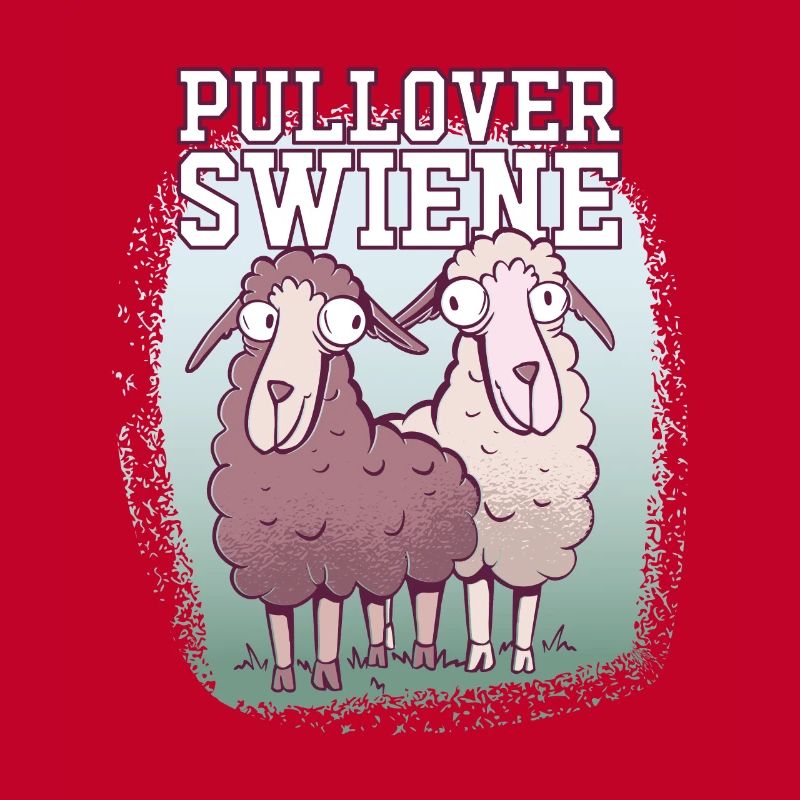 Pulloverswiene Plattdeutsch Ostfriesisch Schafe