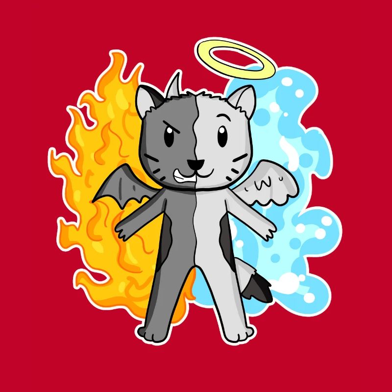 Chat Cat Breed Devon Rex - Ange et Diable