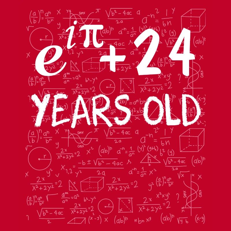 23rd birthday 23 years old Euler Identity math