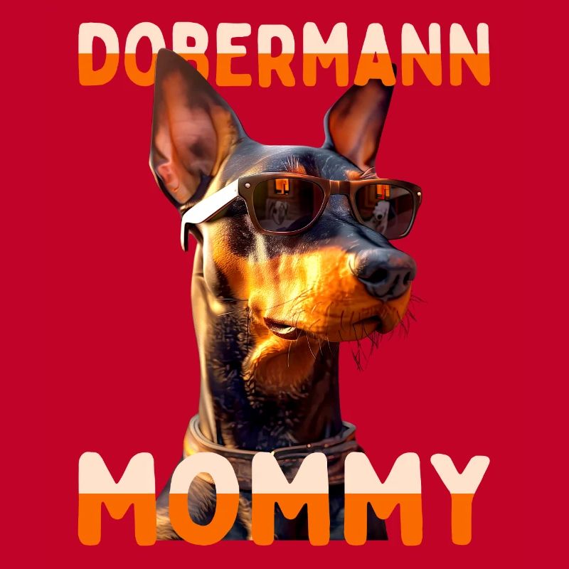 Dobermann Mommy Mama Mutter Muttertag Mom Doberman