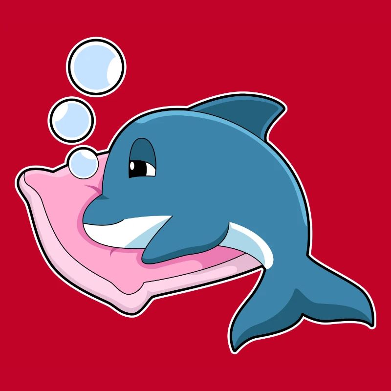 Dolphin Sleeping Pillow