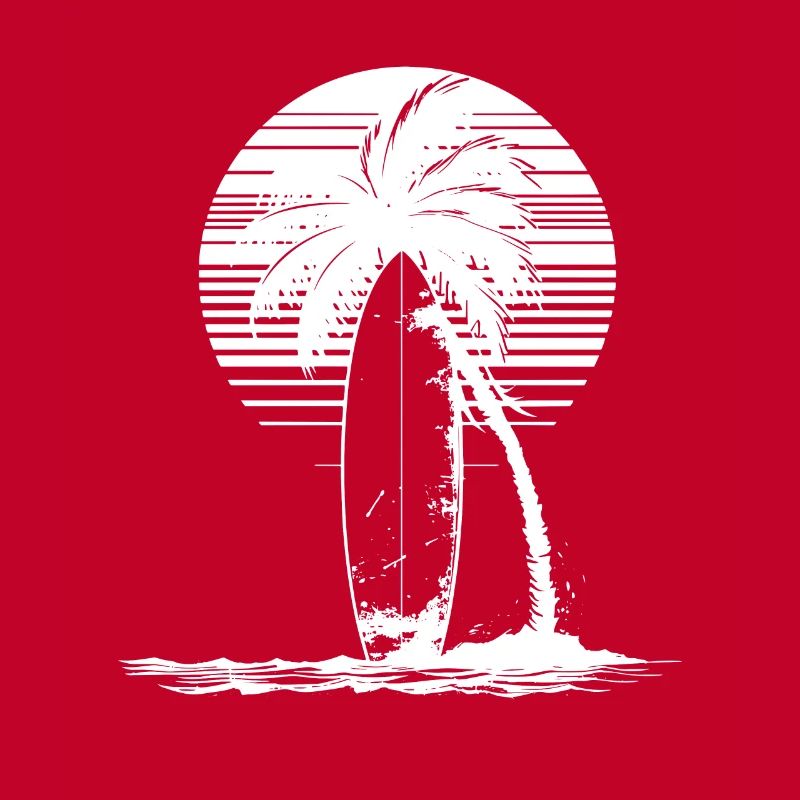 Surfboard Drawing