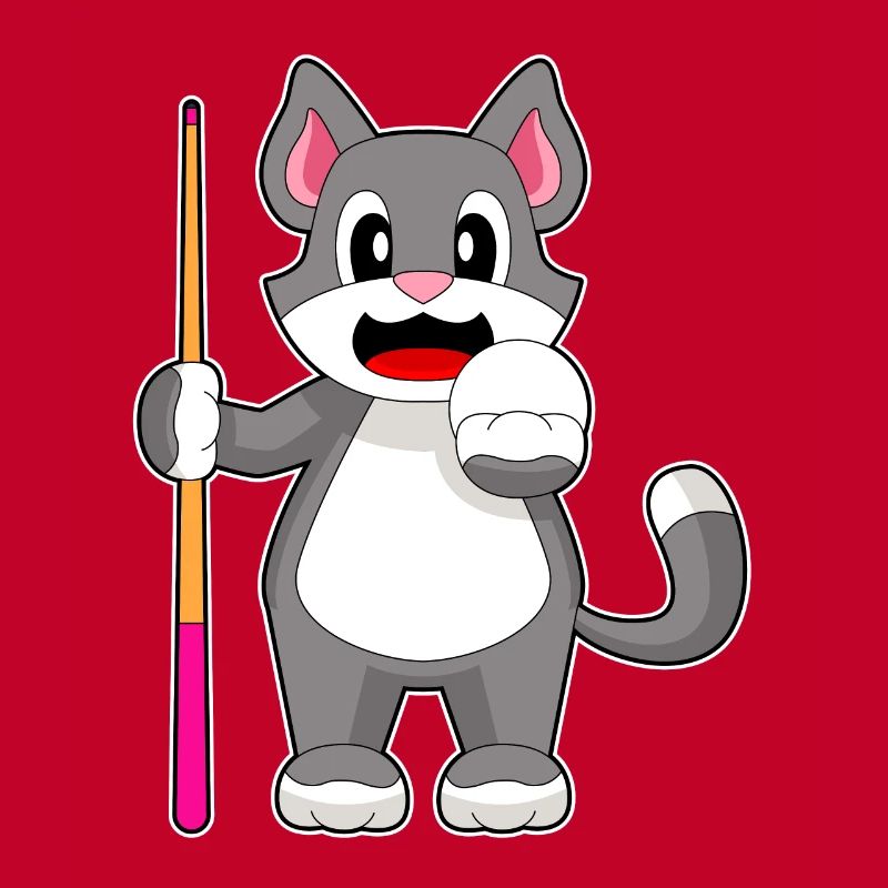Katze Billiard Queue