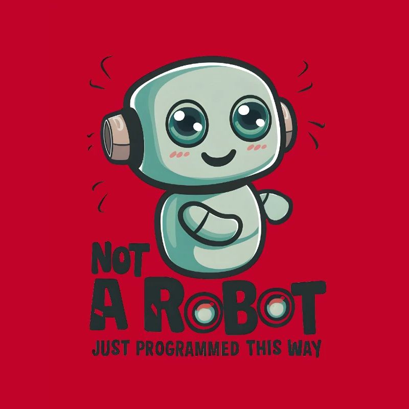 Not a Robot, Just Programmed This Way