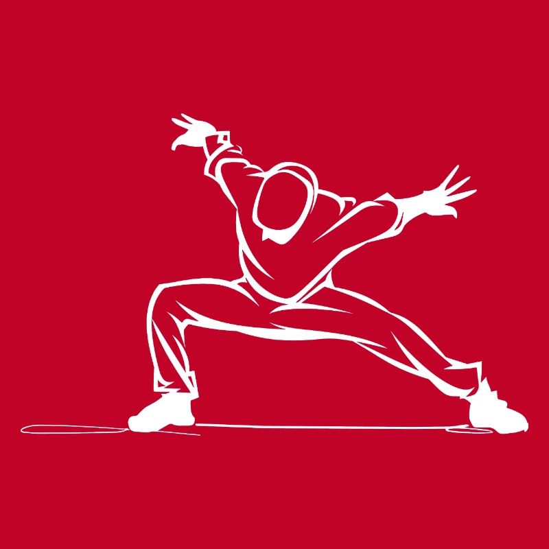 Breakdancer Zeichnung