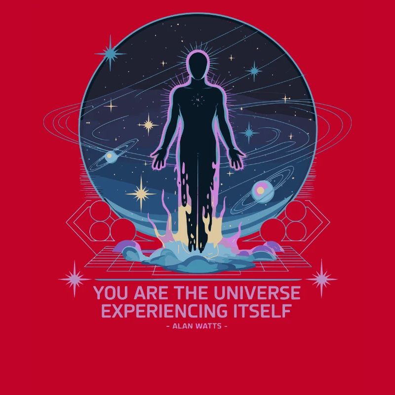 Celestial Being | Alan Watts Quote Design