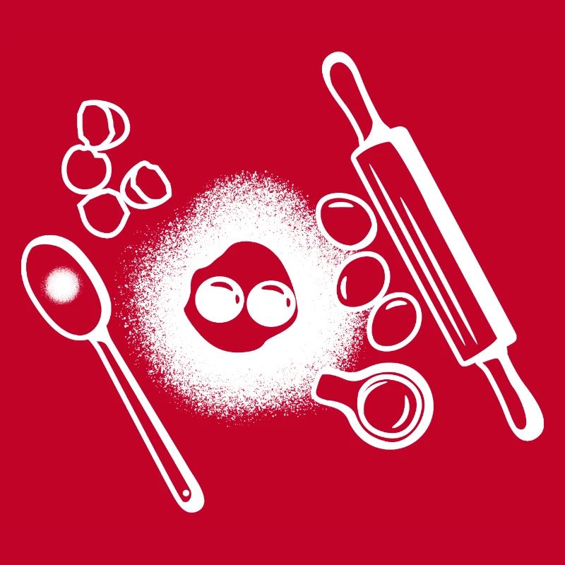 Dessin des ingrédients de cuisson