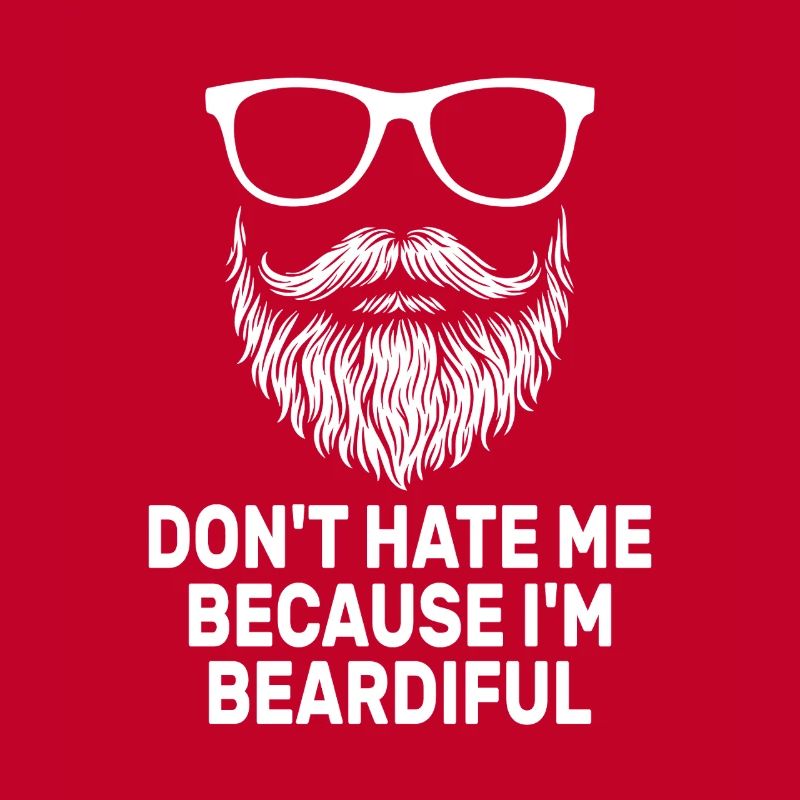 Ne me déteste pas parce que je suis beardiful