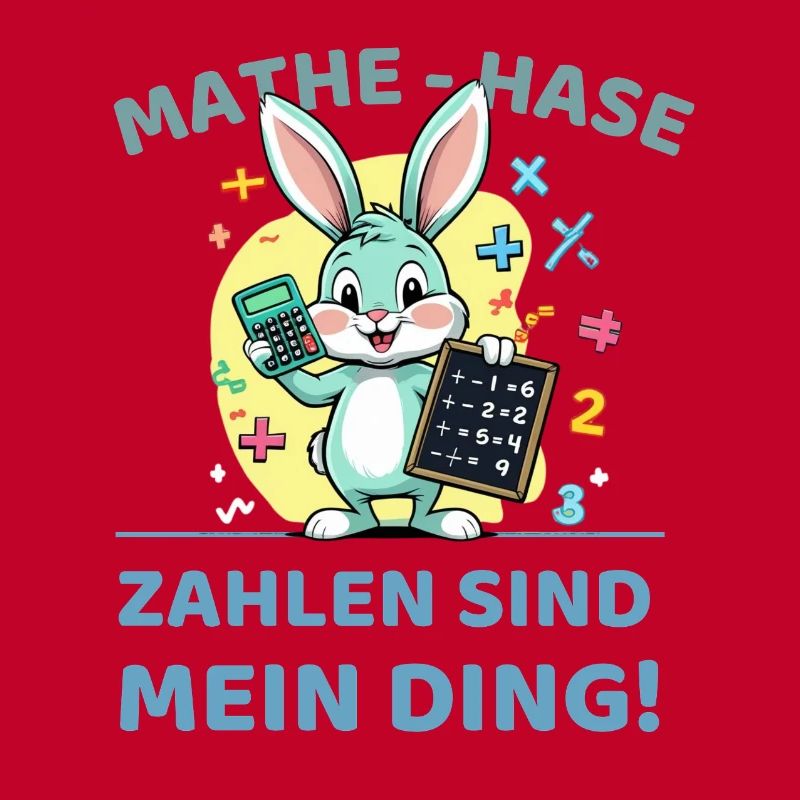 Math bunny with calculation task