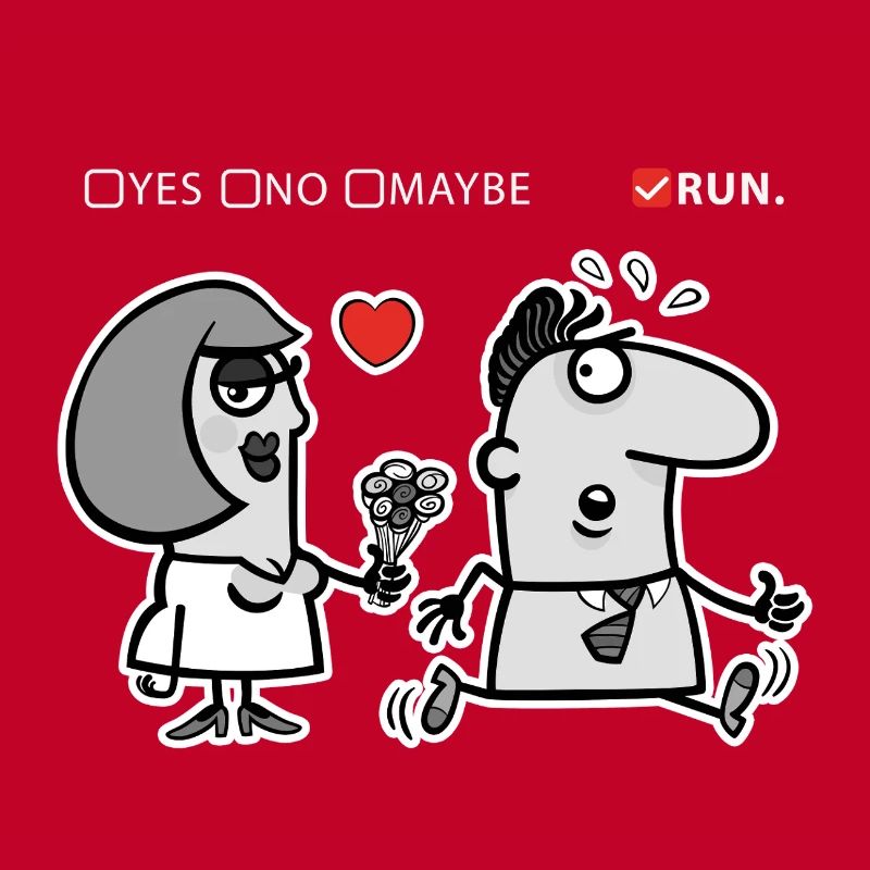 Liebe oder Flucht – Unkonventioneller Humor (Dark Version)