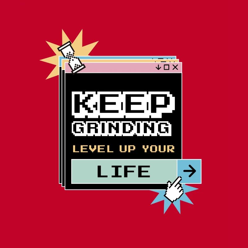 Keep Grinding Motivation Quotidienne Persévérance
