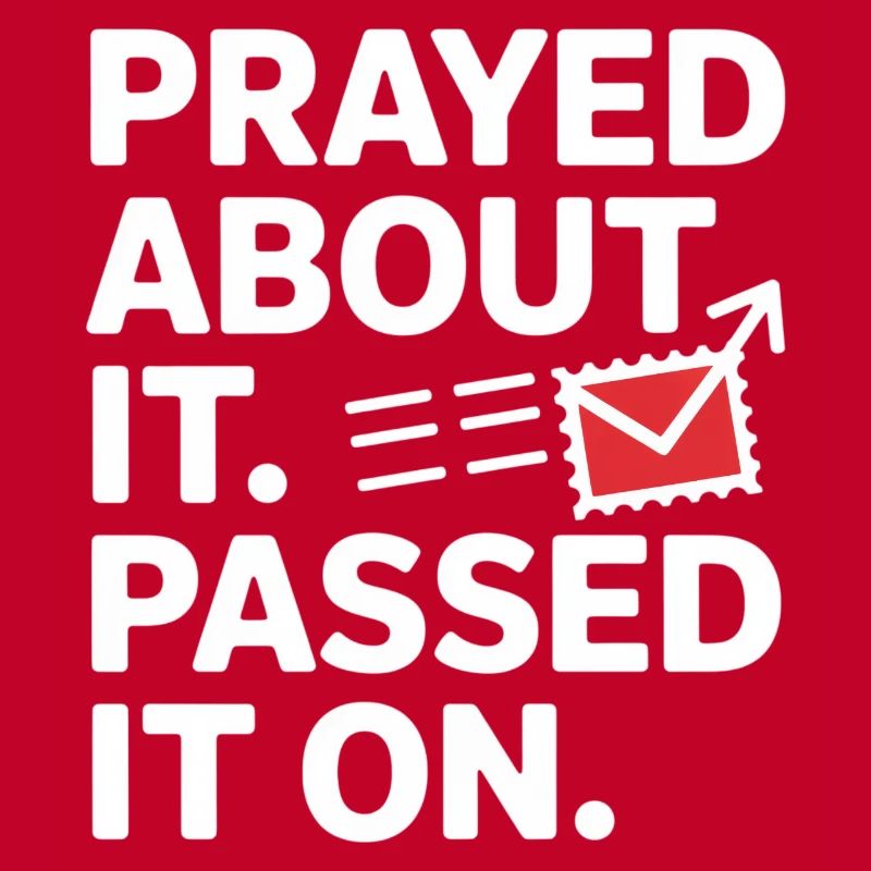 Prayed About It Passed It On Prayer