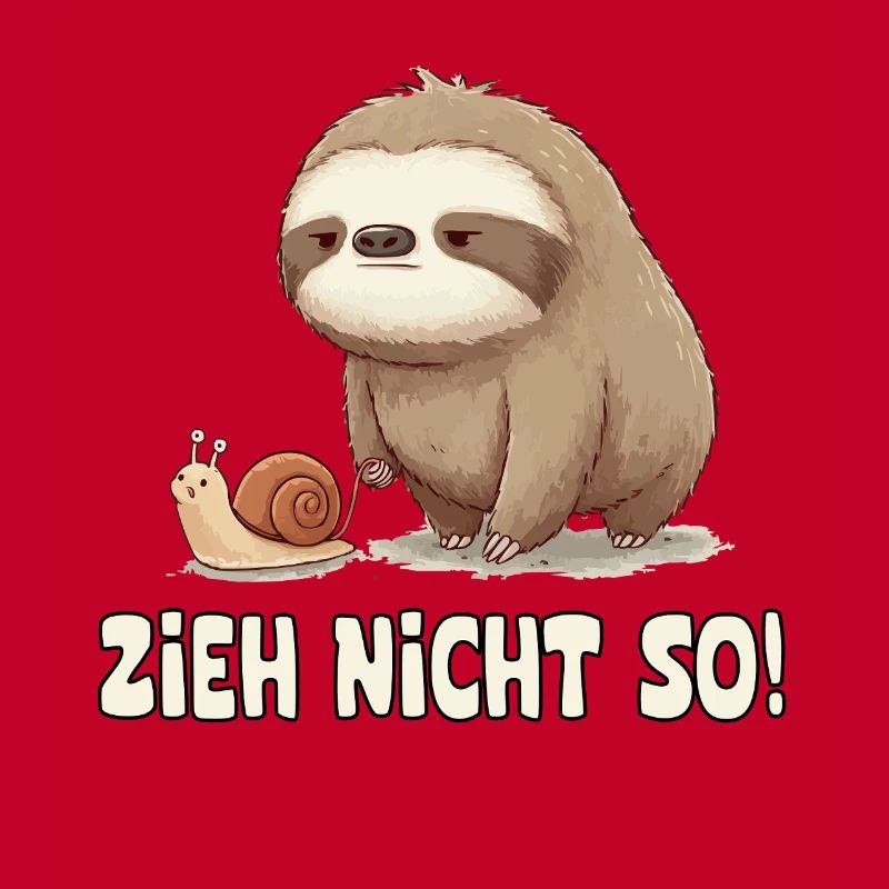 Pull Not So Sloth Cartoon